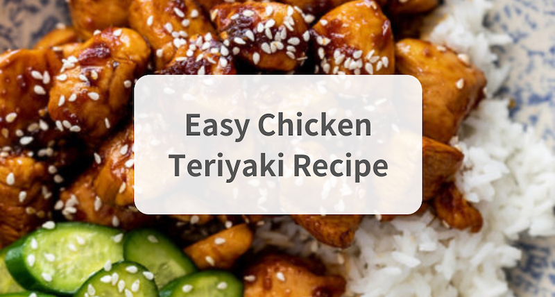 what is teriyaki chicken sauce made of